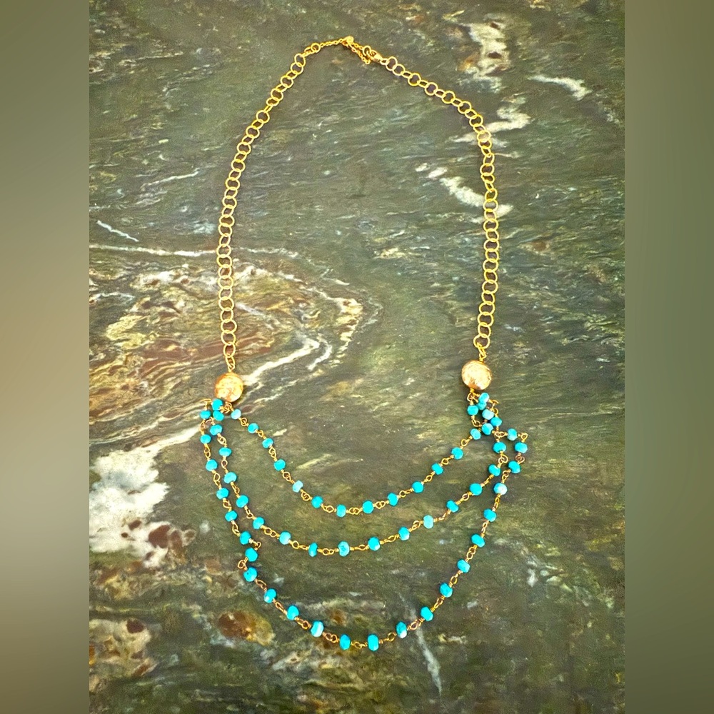 Argento Vivo gold chain necklace